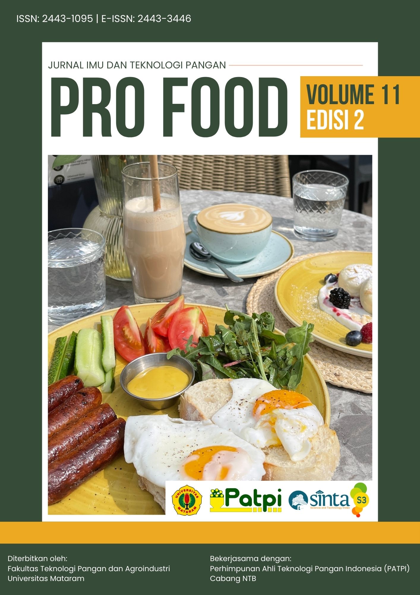 Pro Food Volume 11 Edisi 2